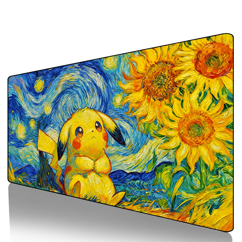 Gaming Keyboard He - Mouse Pad Pokemon Pikachu Gengar Cool