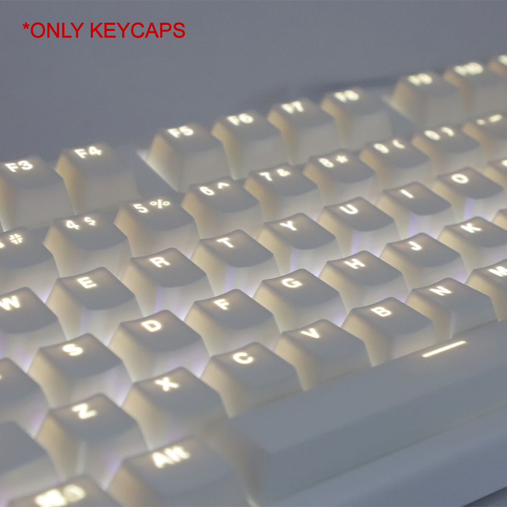 Gaming Keyboard Corsair - 108 Keys White Keycaps ABS OEM