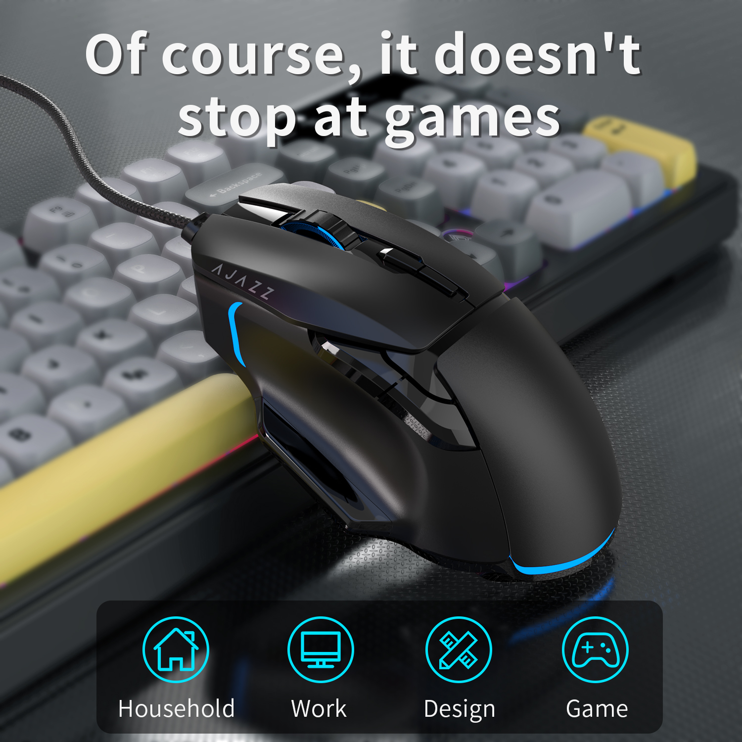 AJAZZ AT120 Bundle: Gaming Key – Keyboard Mouse Bundle Gaming Bewertung und Preis