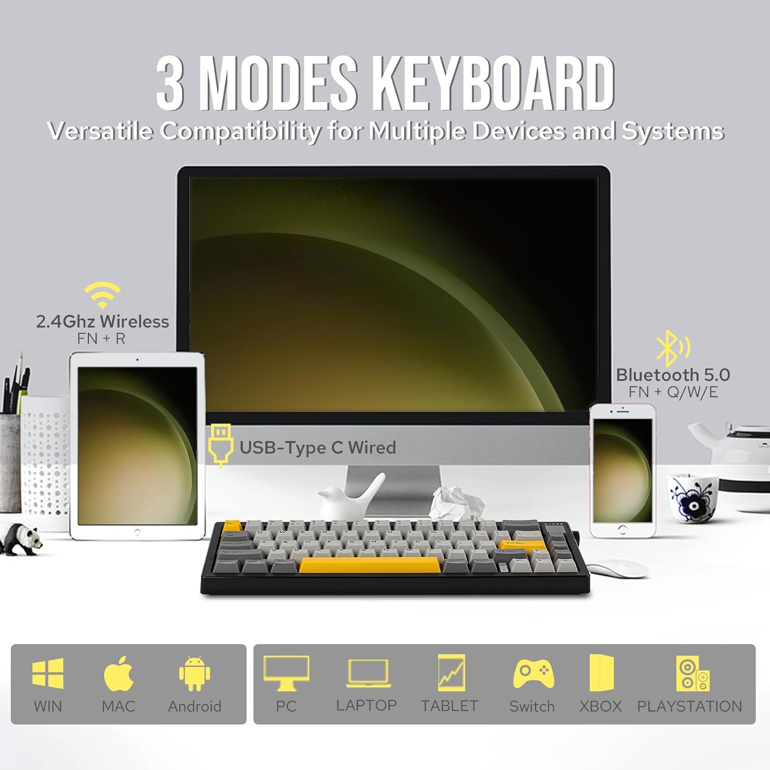Ajazz AK650 Gaming Mechanical  – Gaming Keyboard Budget Bewertung und Preis