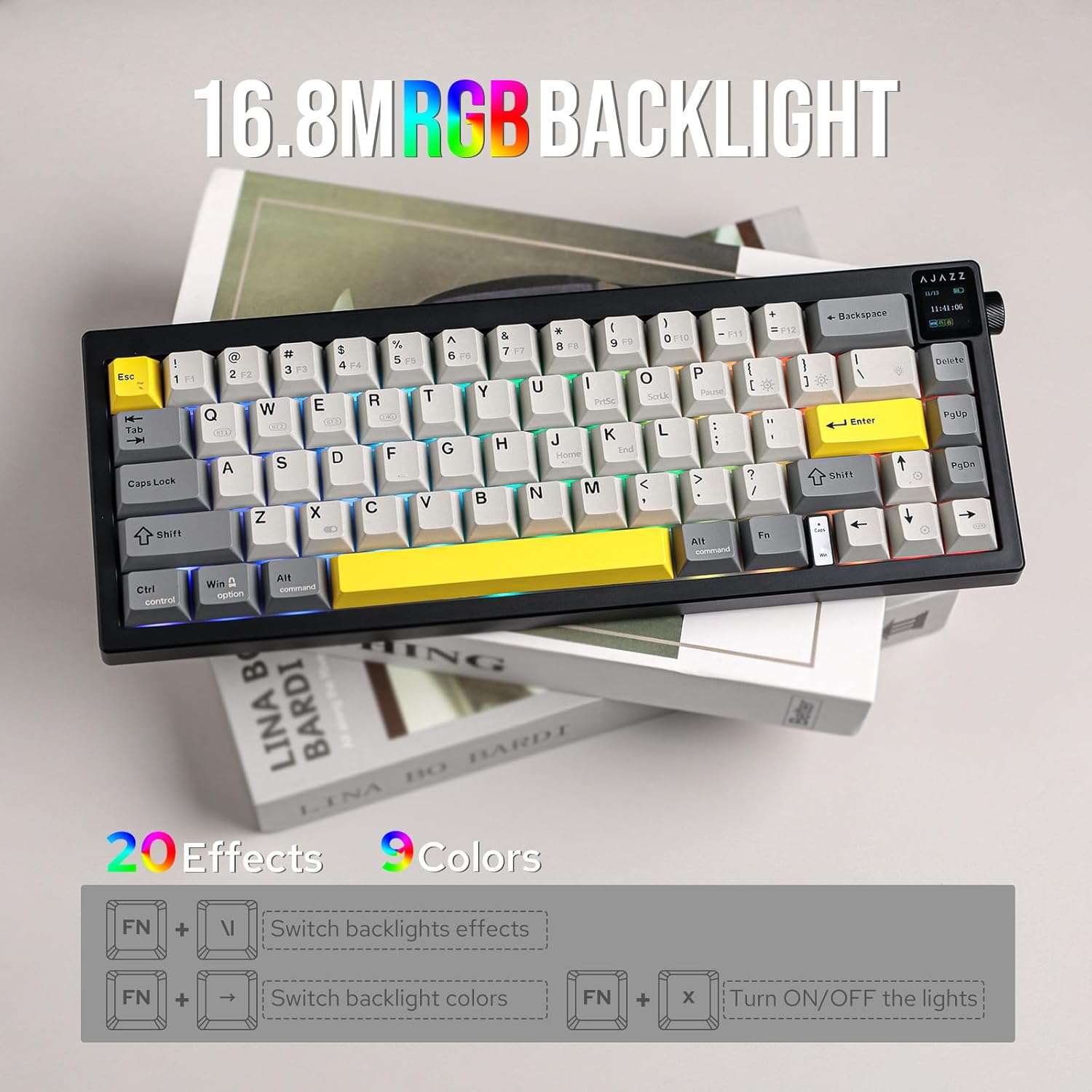Ajazz AK650 Gaming Mechanical  – Gaming Keyboard Budget Bewertung und Preis