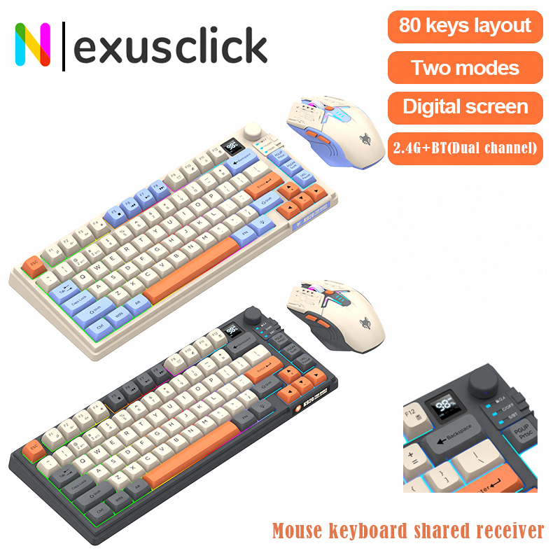 New Dual-Mode 80 Keys Wireless – Gaming Keyboard And Mouse Combo Wireless Bewertung und Preis