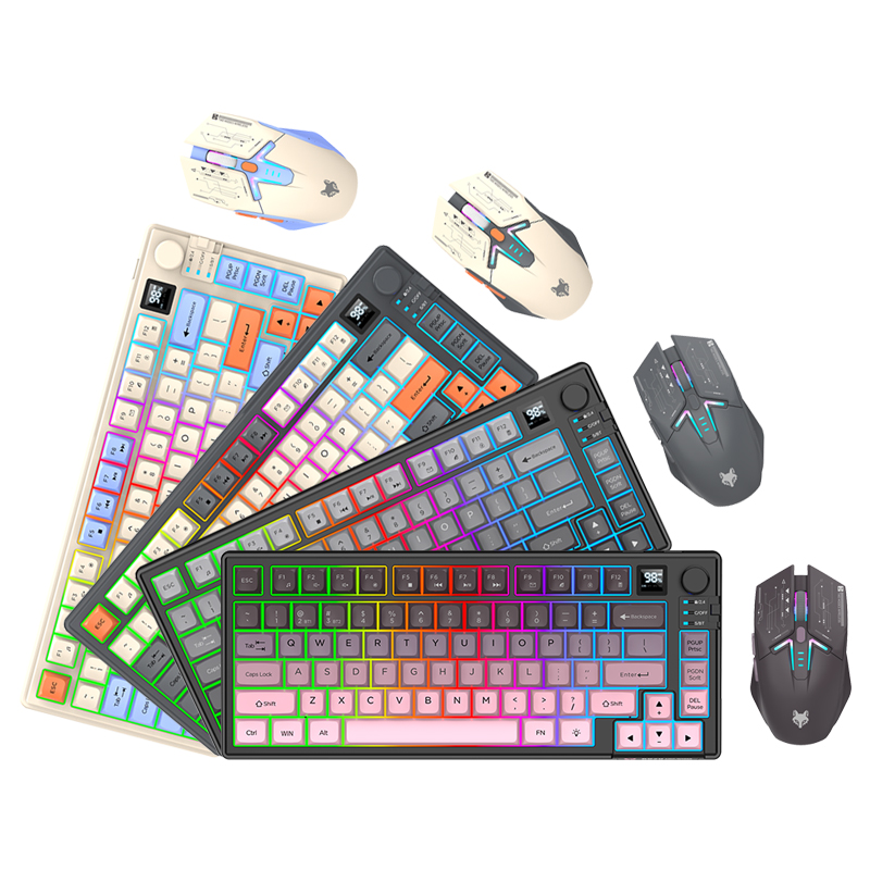New Dual-Mode 80 Keys Wireless – Gaming Keyboard And Mouse Combo Wireless Bewertung und Preis