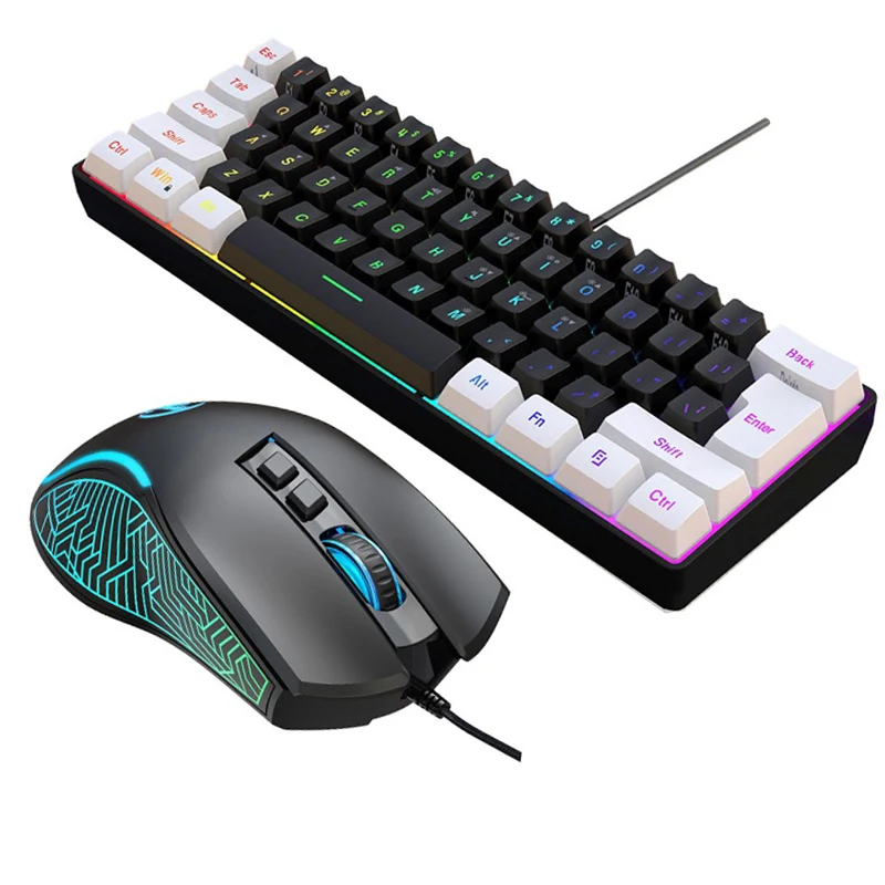 Keyboard and mouse 60% compute – Gaming Keyboard Mouse Combo Bewertung und Preis