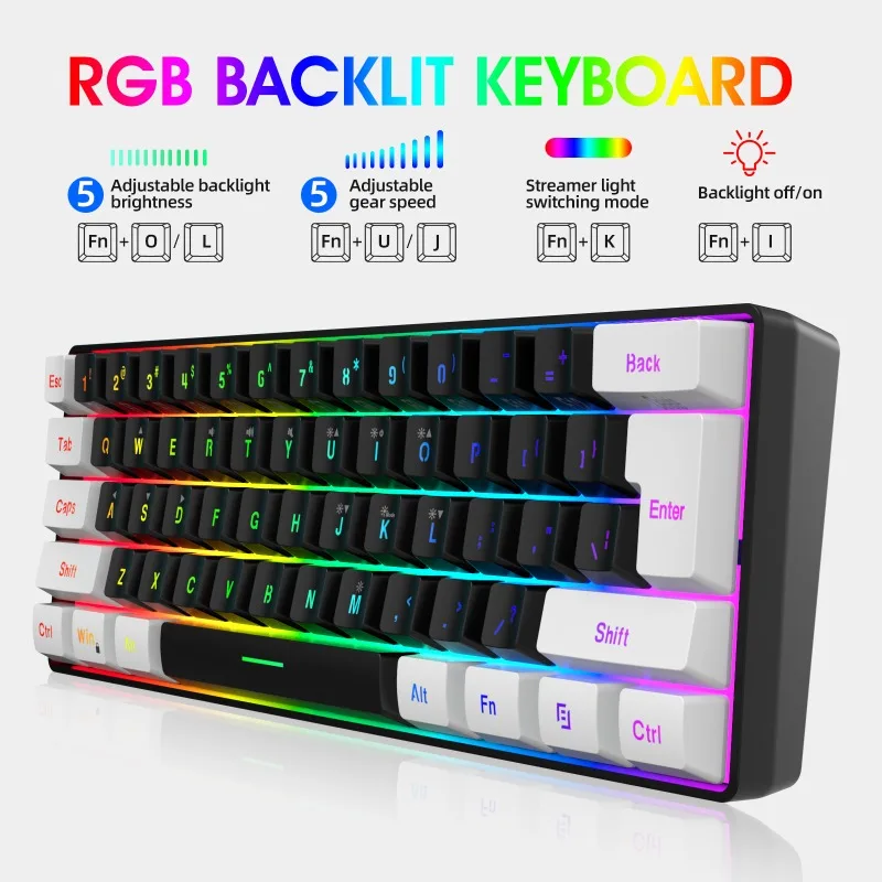 Keyboard and mouse 60% compute – Gaming Keyboard Mouse Combo Bewertung und Preis