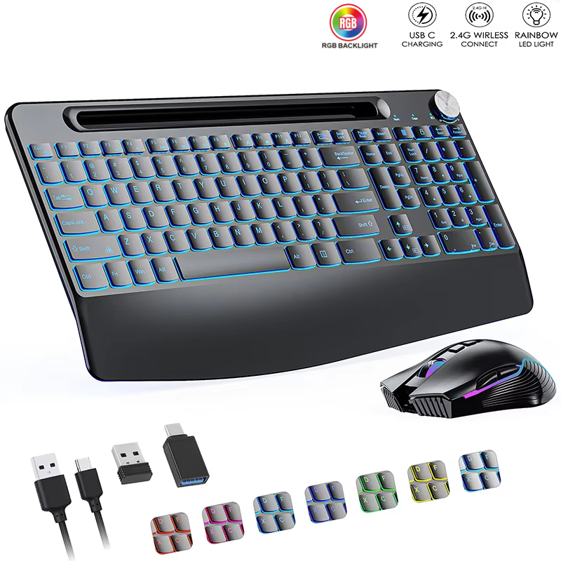 2.4G&Type-C Wireless Keyboard  – Gaming Keyboard And Mouse Combo Wireless Bewertung und Preis