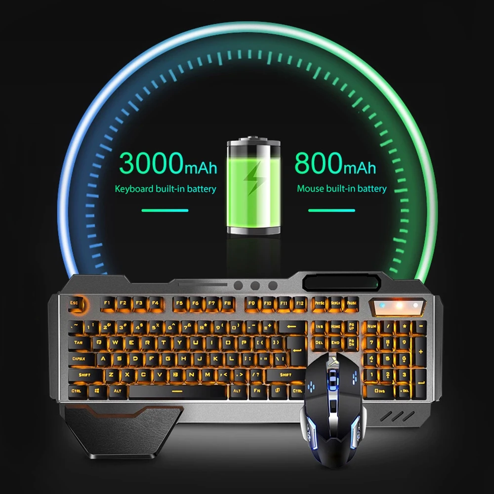 K680 Rechargeable 2.4G wireles – Gaming Keyboard Mouse Wireless Bewertung und Preis