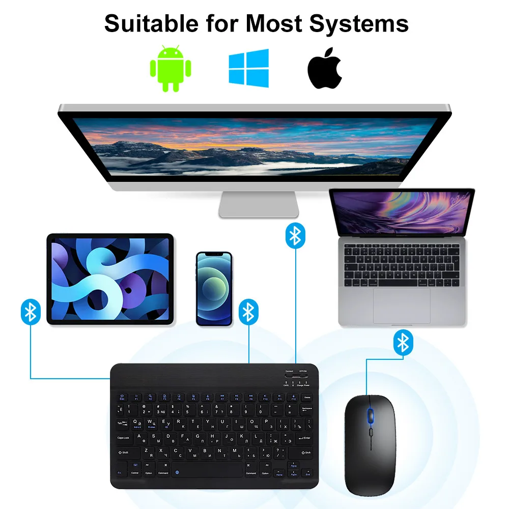 New 2025 Bluetooth Wireless Ke – Gaming Keyboard Mouse Wireless Bewertung und Preis