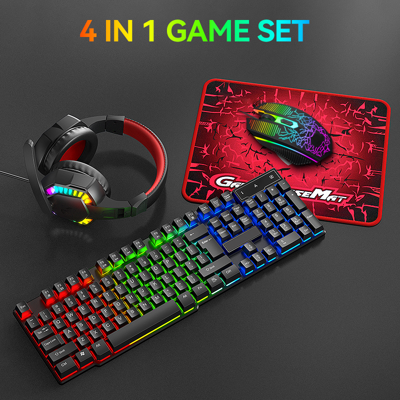 TF810 4 IN 1 Gaming Combo Wire – Gaming Keyboard Mouse And Headset Combo Bewertung und Preis