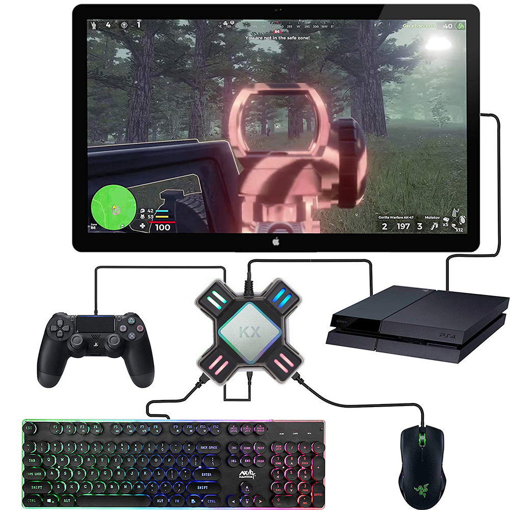 KX Adapter For PS4 Controller  – Gaming Keyboard And Mouse For Xbox Bewertung und Preis