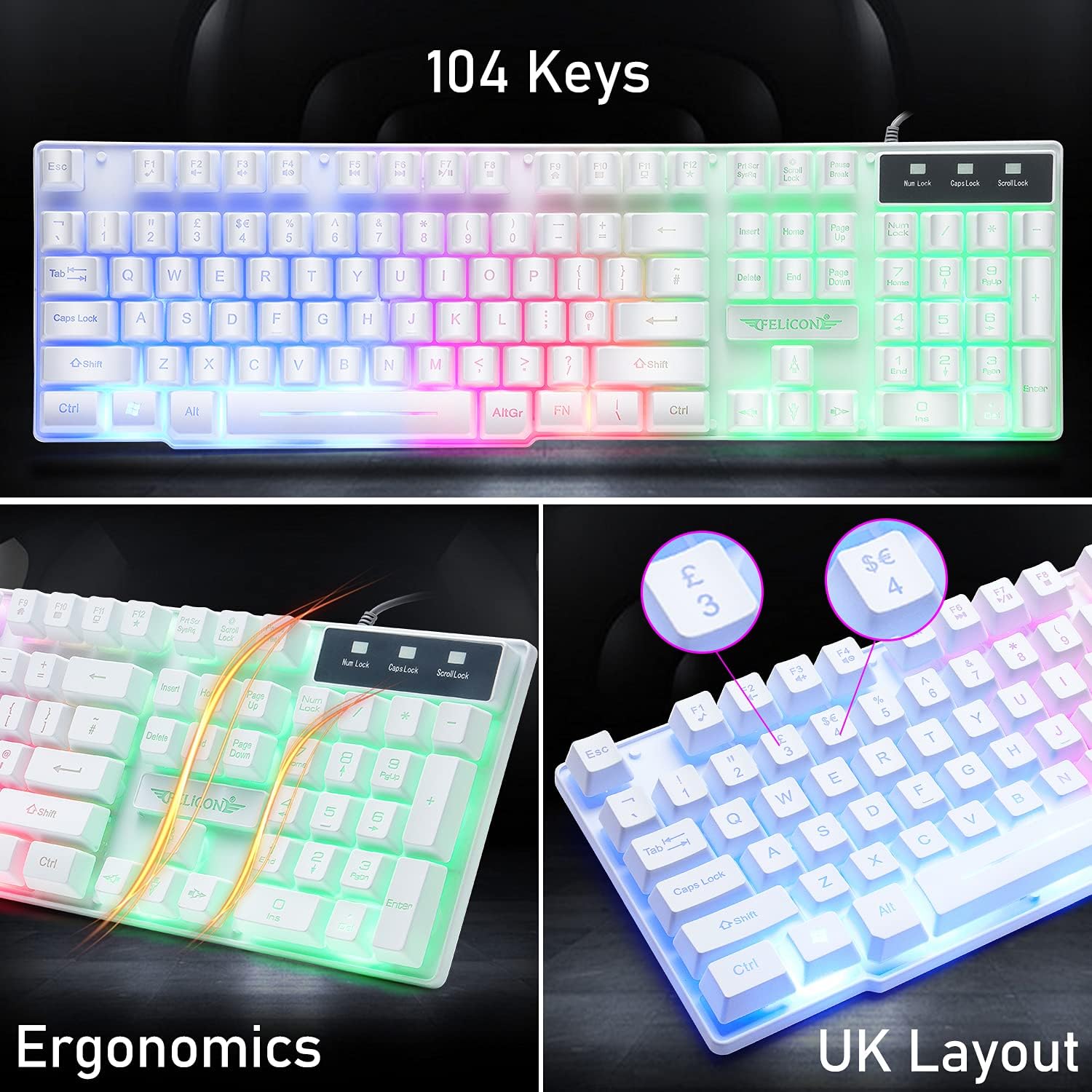 MAMBASNAKE T11 UK 100% Gaming  – Gaming Keyboard Extension Bewertung und Preis