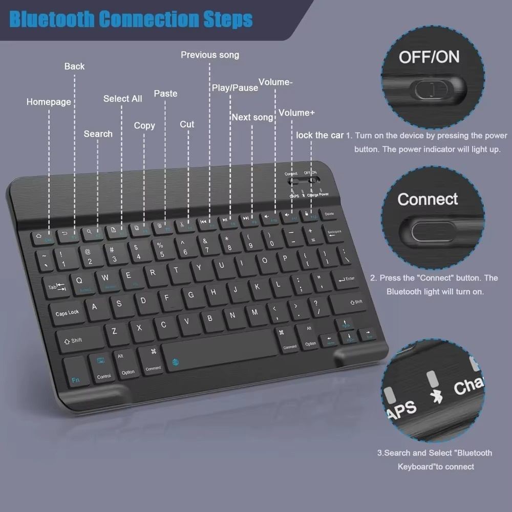 Bluetooth 5.0 Wireless Keyboar – Gaming Keyboard Mini Bewertung und Preis