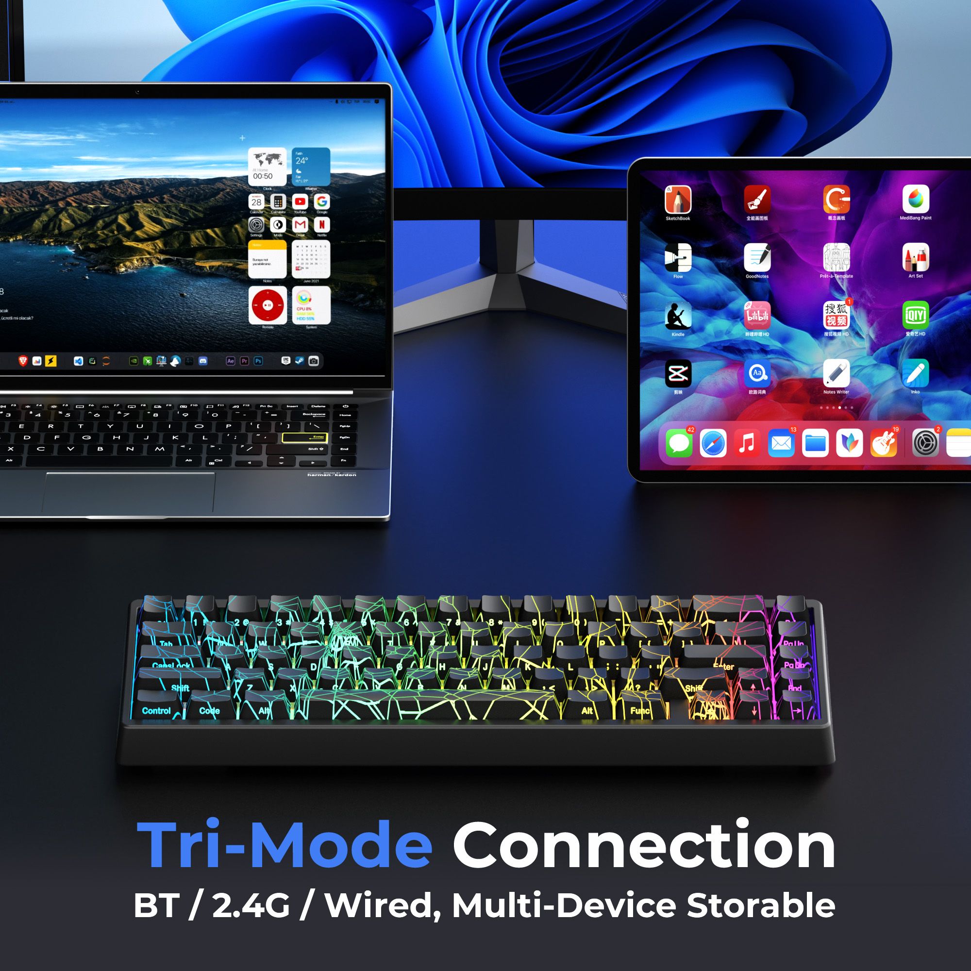 XVX M67 60% Percent Keyboard W – Gaming Keyboard Thocky Bewertung und Preis