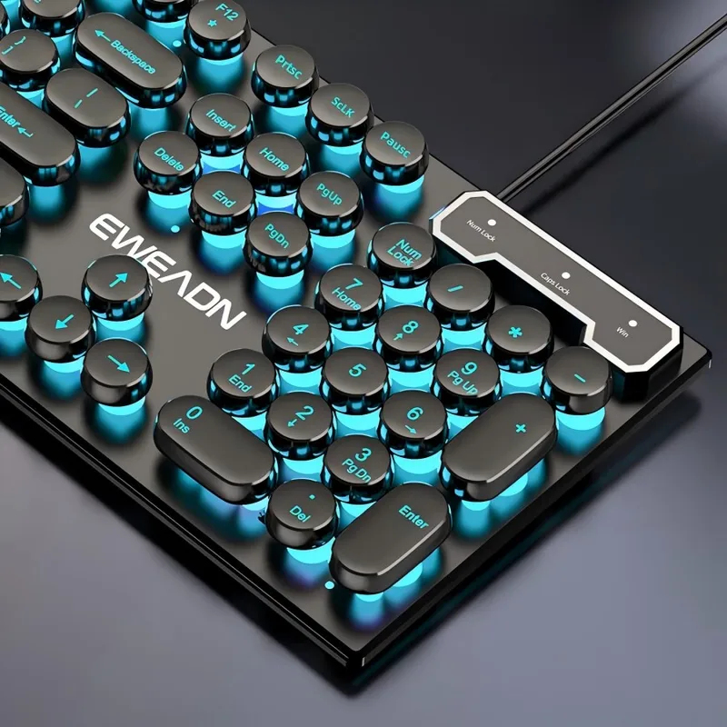 Retro Punk Mechanical Feel Key – Gaming Keyboard Mouse Wireless Bewertung und Preis