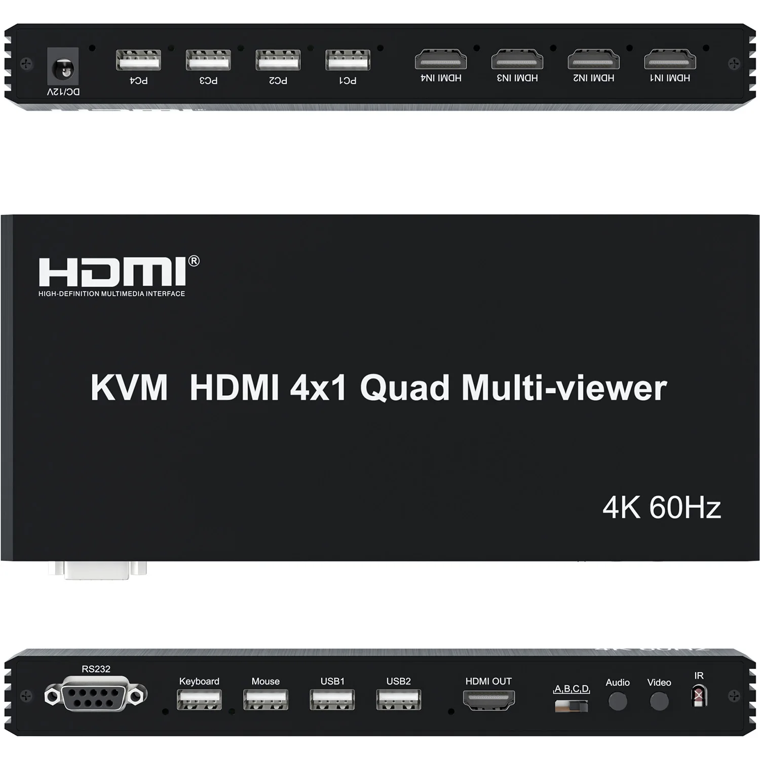 4K 60Hz HDMI Multiviewer 4x1 U – Gaming Keyboard And Mouse For Xbox Bewertung und Preis
