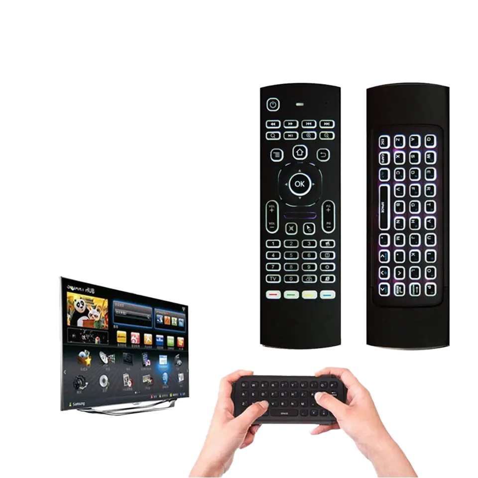 2.4G LED Air Mouse Remote Univ – Gaming Keyboard And Mouse For Xbox Bewertung und Preis