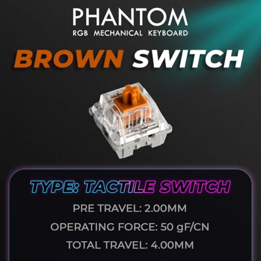 Phantom+ 87 Mechanical Gaming  – Gaming Keyboard Thocky Bewertung und Preis