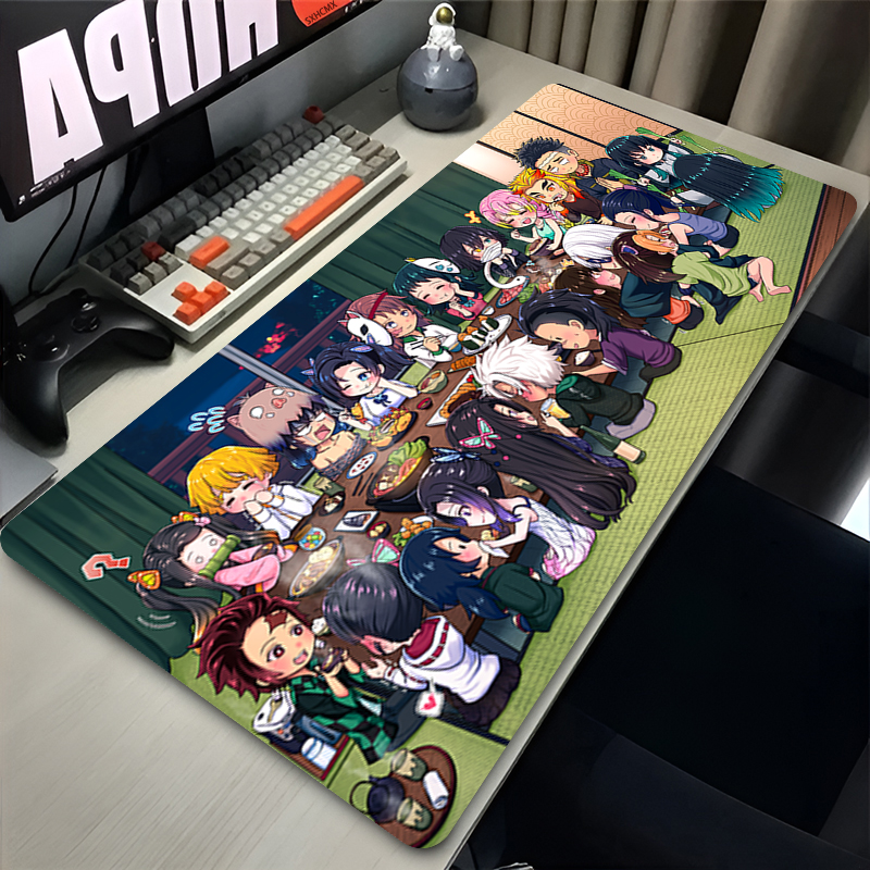 Mousepad Anime D-demon Slayer  – Gaming Keyboard He Bewertung und Preis