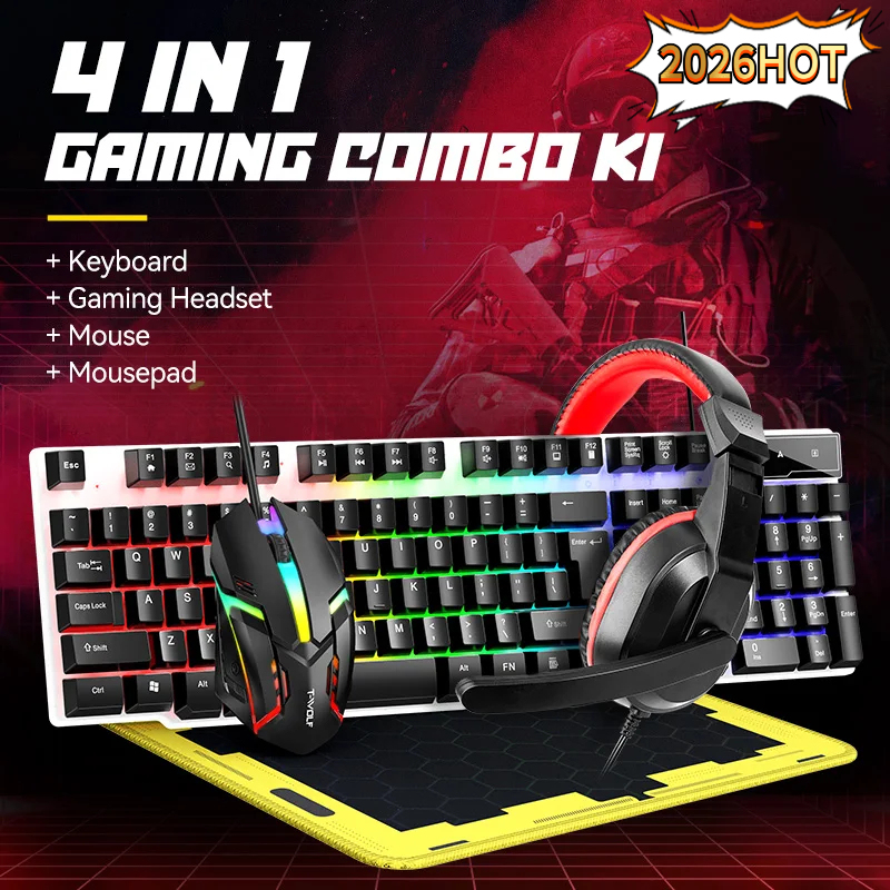 2026 Mouse Keyboard Headset Mo – Gaming Keyboard Mouse And Headset Combo Bewertung und Preis