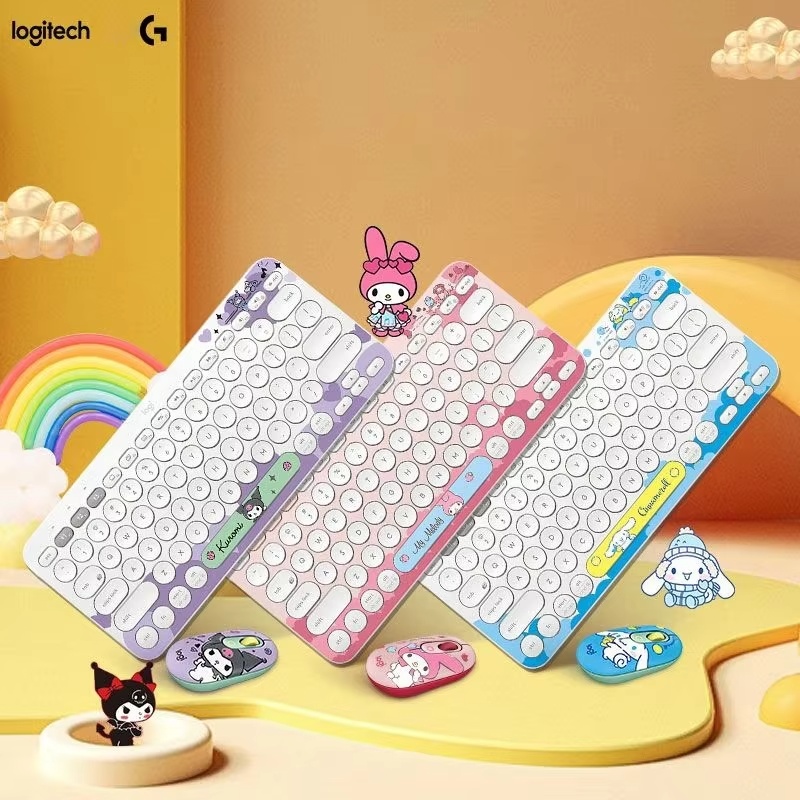 Logitech K380 Sanrio Cinnamoro – Gaming Keyboard And Mouse Combo Wireless Bewertung und Preis