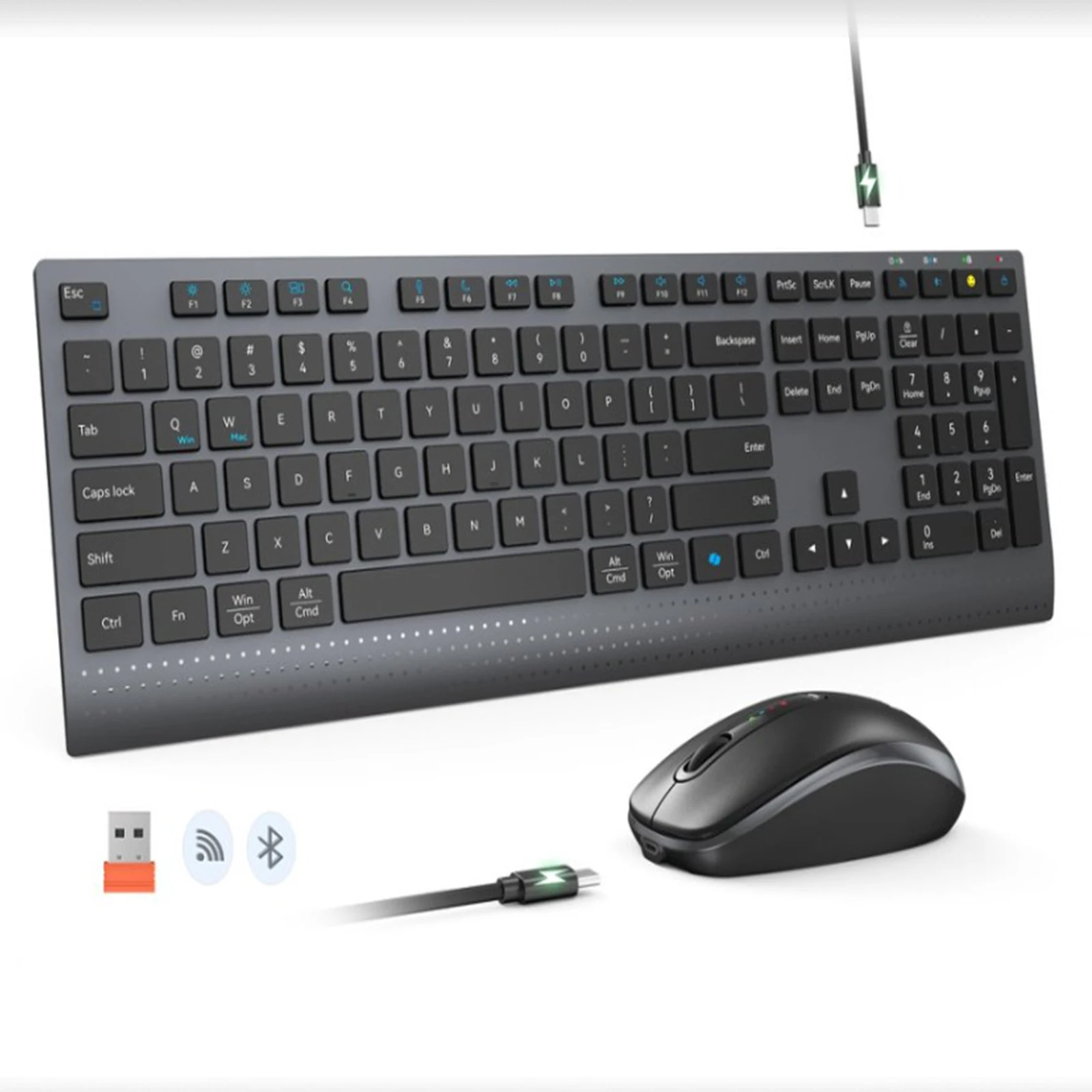 2.4G Bluetooth Dual-mode Wirel – Gaming Keyboard And Mouse Combo Wireless Bewertung und Preis