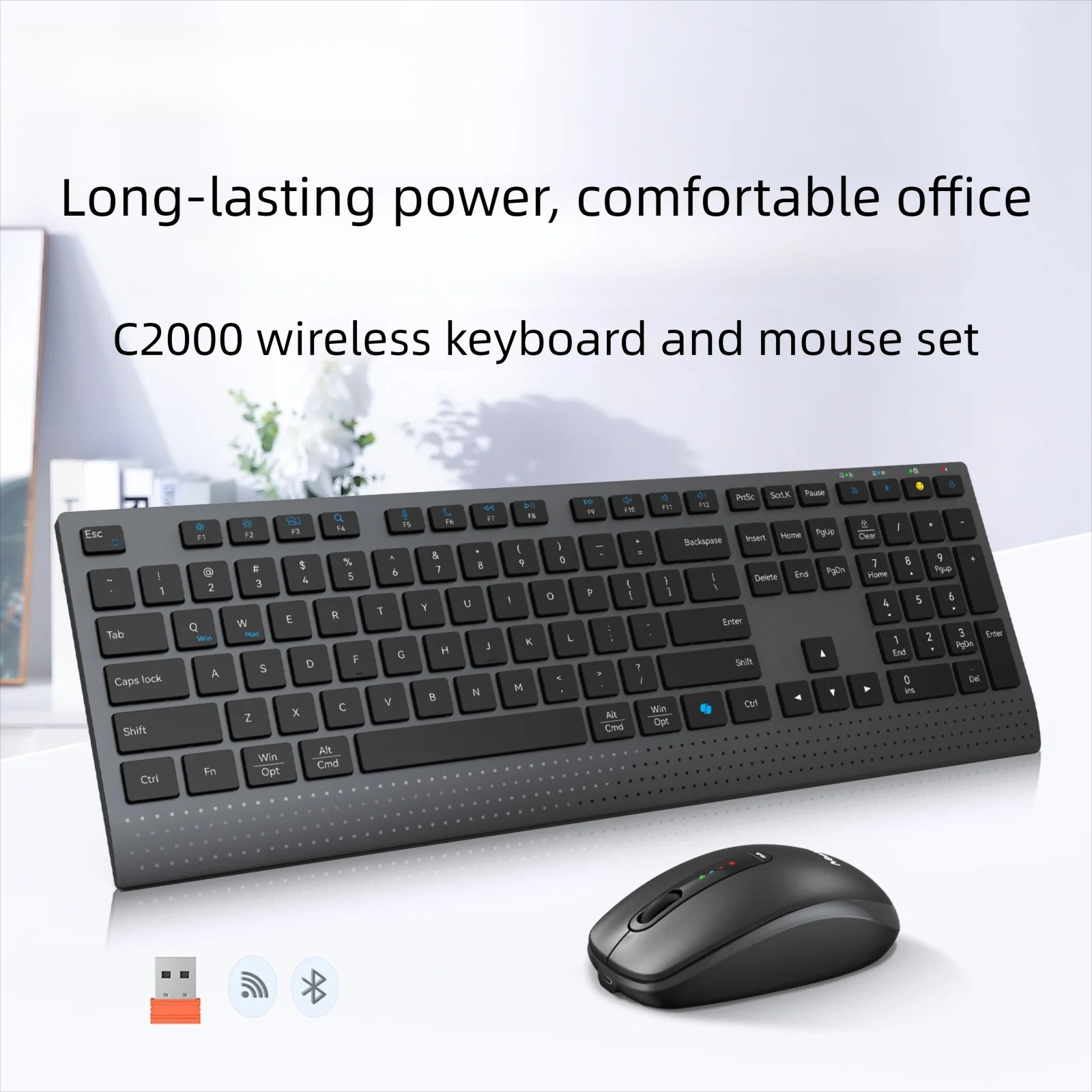 2.4G Bluetooth Dual-mode Wirel – Gaming Keyboard And Mouse Combo Wireless Bewertung und Preis