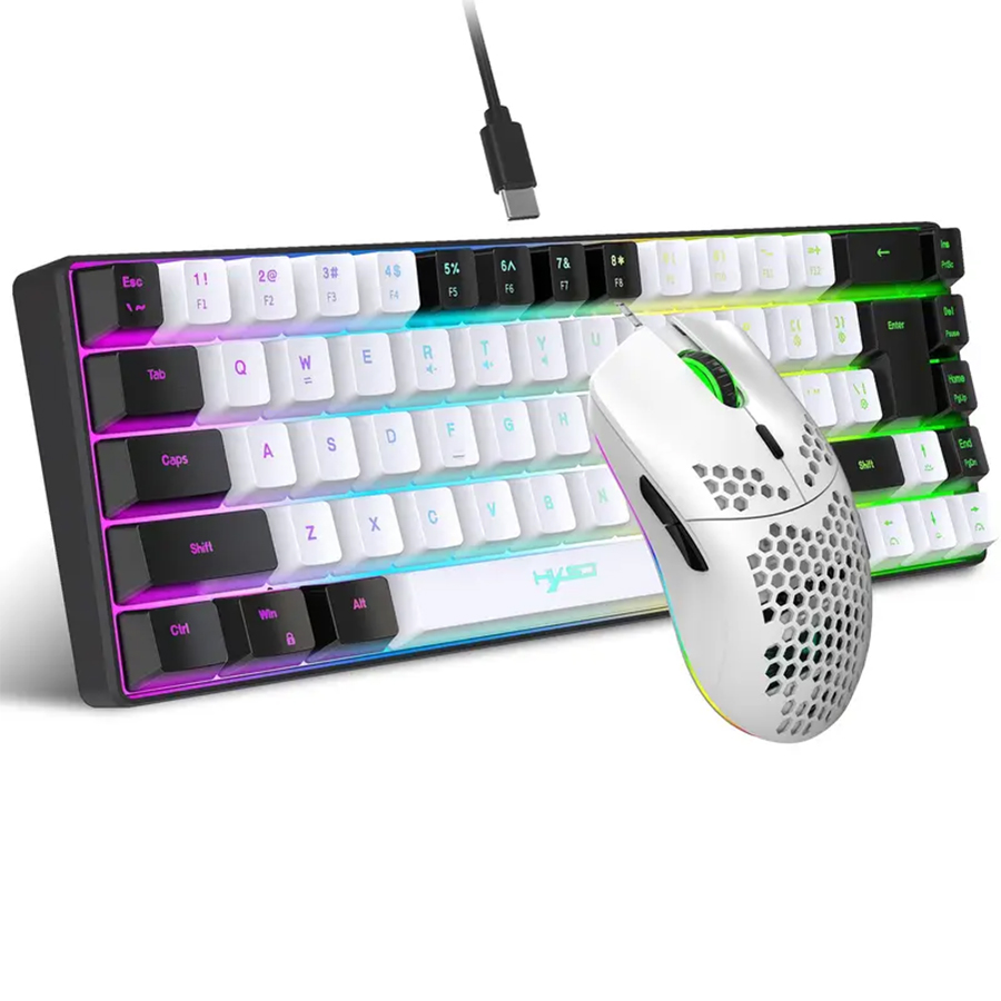 Ergonomic 68-Key Mini Wired Ke – Gaming Keyboard And Mouse For Xbox Bewertung und Preis