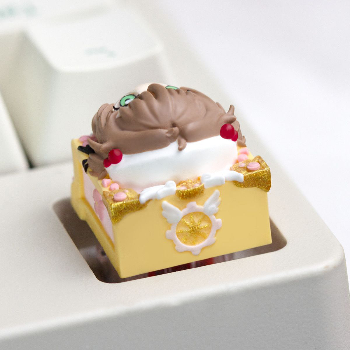 Anime Sakura Keycaps Hand-made – Gaming Keyboard Hand Bewertung und Preis