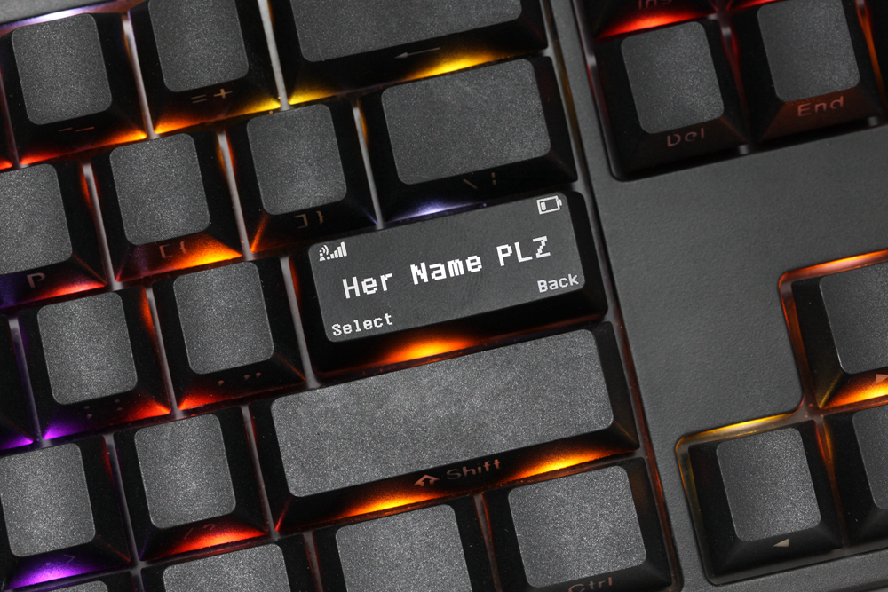 Novelty Shine Through Keycaps  – Gaming Keyboard Name Bewertung und Preis