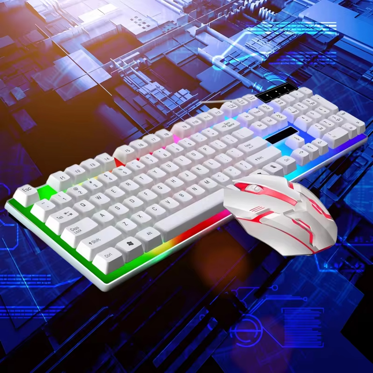 Stylish Backlight Wired Keyboa – Gaming Keyboard Mouse Combo Bewertung und Preis