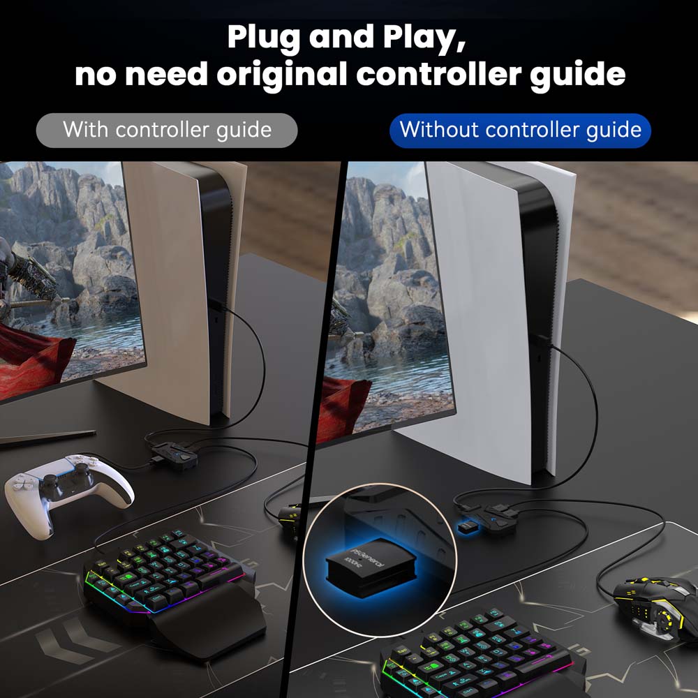 for PS5 Gaming Keyboard Mouse  – Gaming Keyboard Mouse Combo Bewertung und Preis