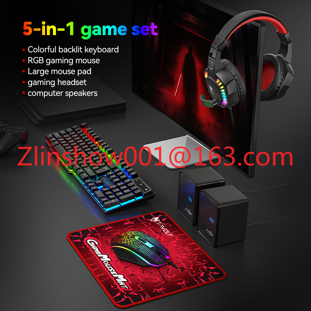 TF880 5IN1 Wired Gaming Keyboa – Gaming Keyboard Mouse And Headset Combo Bewertung und Preis