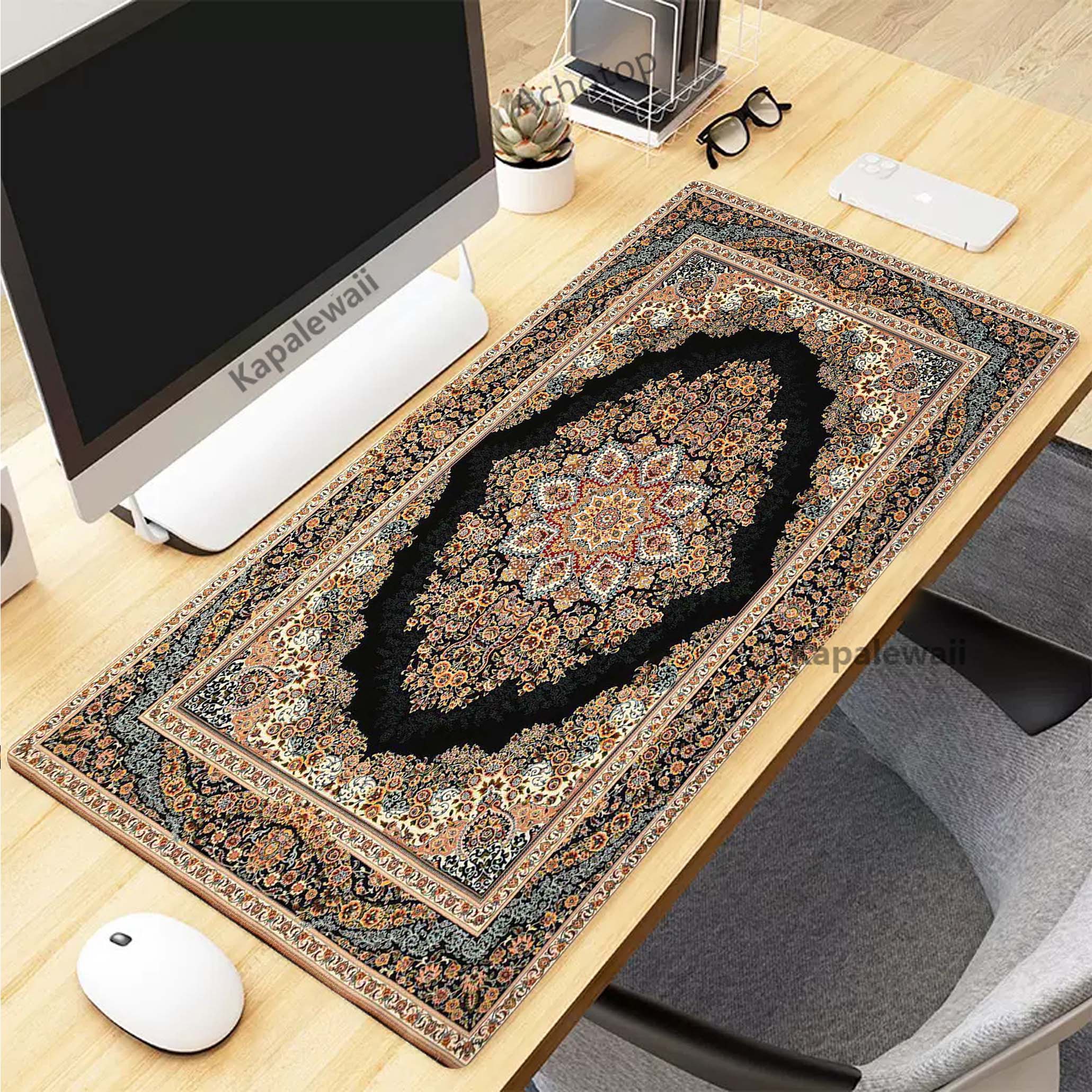 Retro Persian Carpet Mouse Pad – Gaming Keyboard Hand Bewertung und Preis