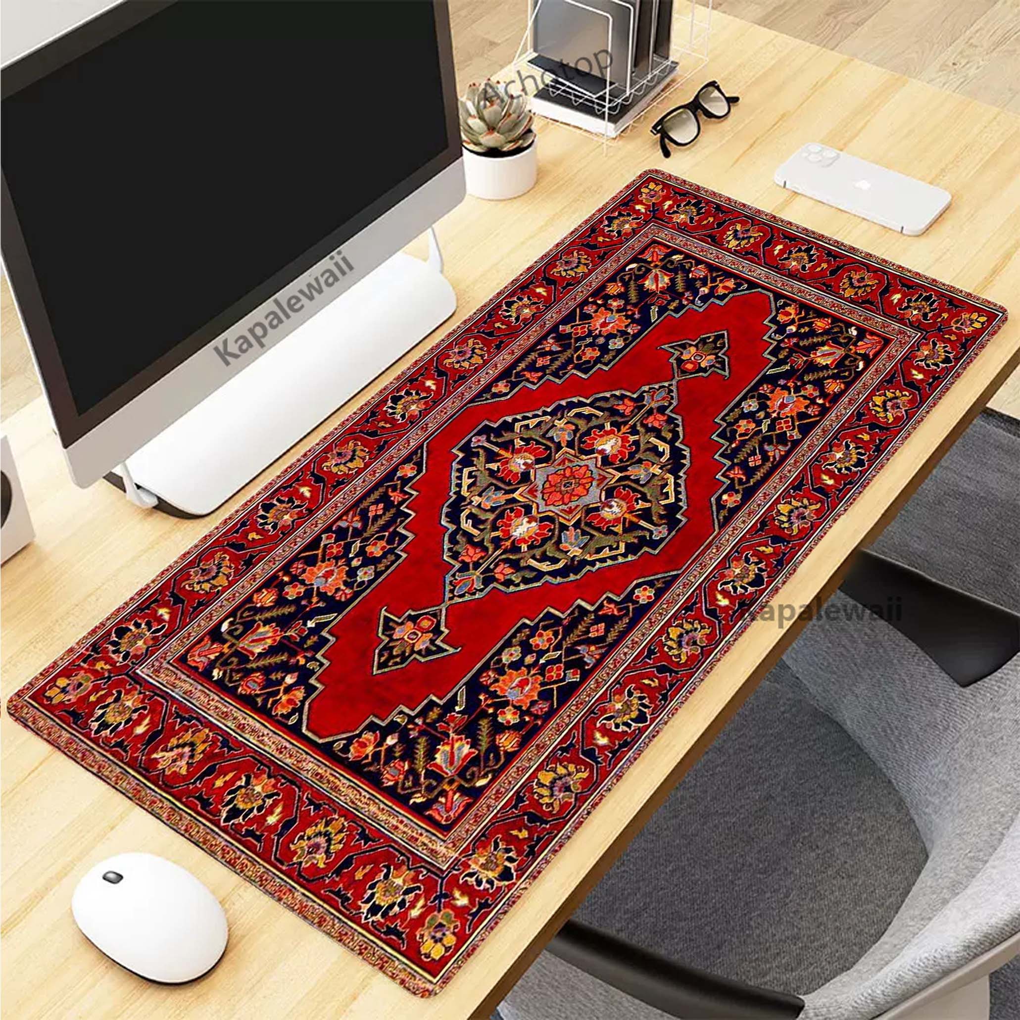 Retro Persian Carpet Mouse Pad – Gaming Keyboard Hand Bewertung und Preis