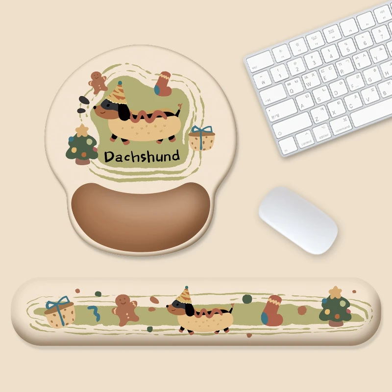 Creative cartoon sausage dog t – Gaming Keyboard Hand Bewertung und Preis