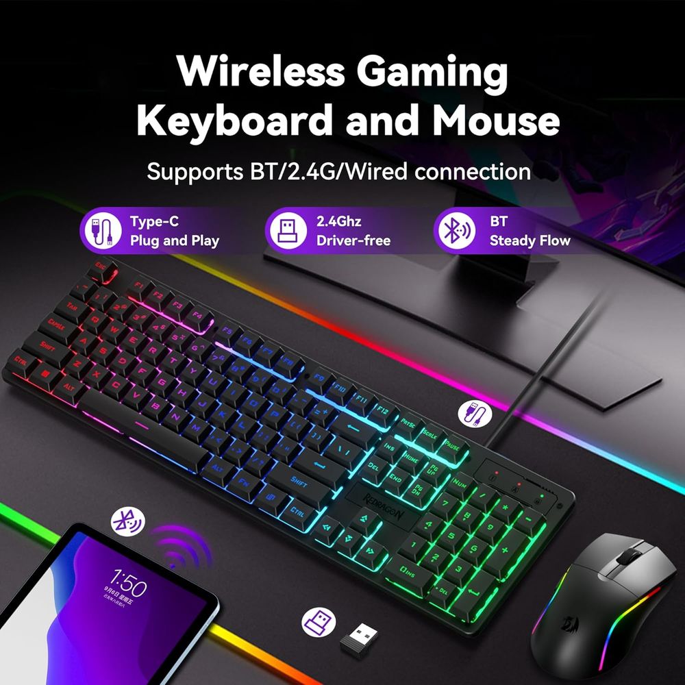 Wireless RGB Gaming Keyboard a – Gaming Keyboard And Mouse Combo Wireless Bewertung und Preis