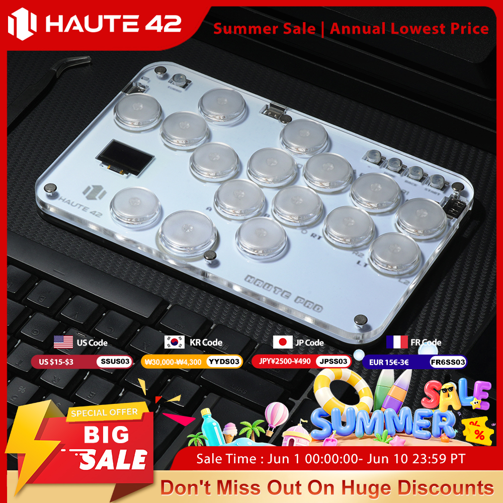 Haute42 Arcade Joystick Hitbox – Gaming Keyboard Mini Bewertung und Preis