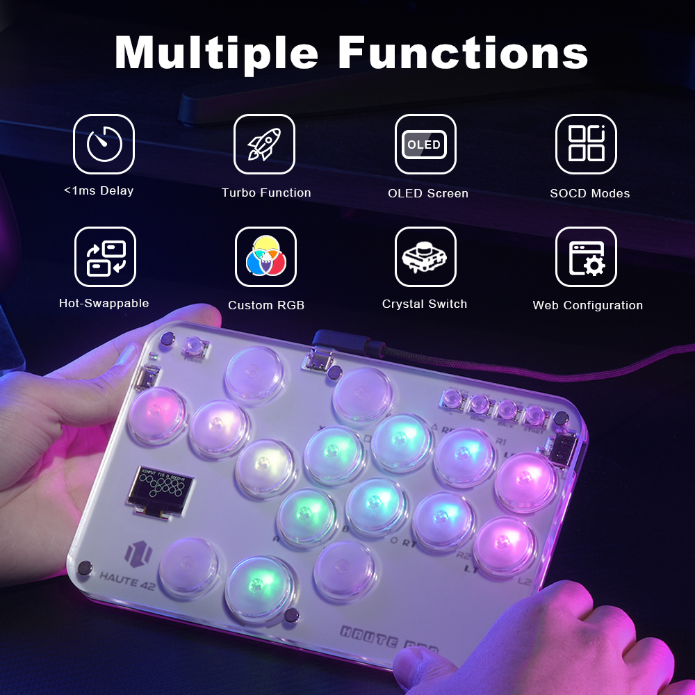 Haute42 Arcade Joystick Hitbox – Gaming Keyboard Mini Bewertung und Preis