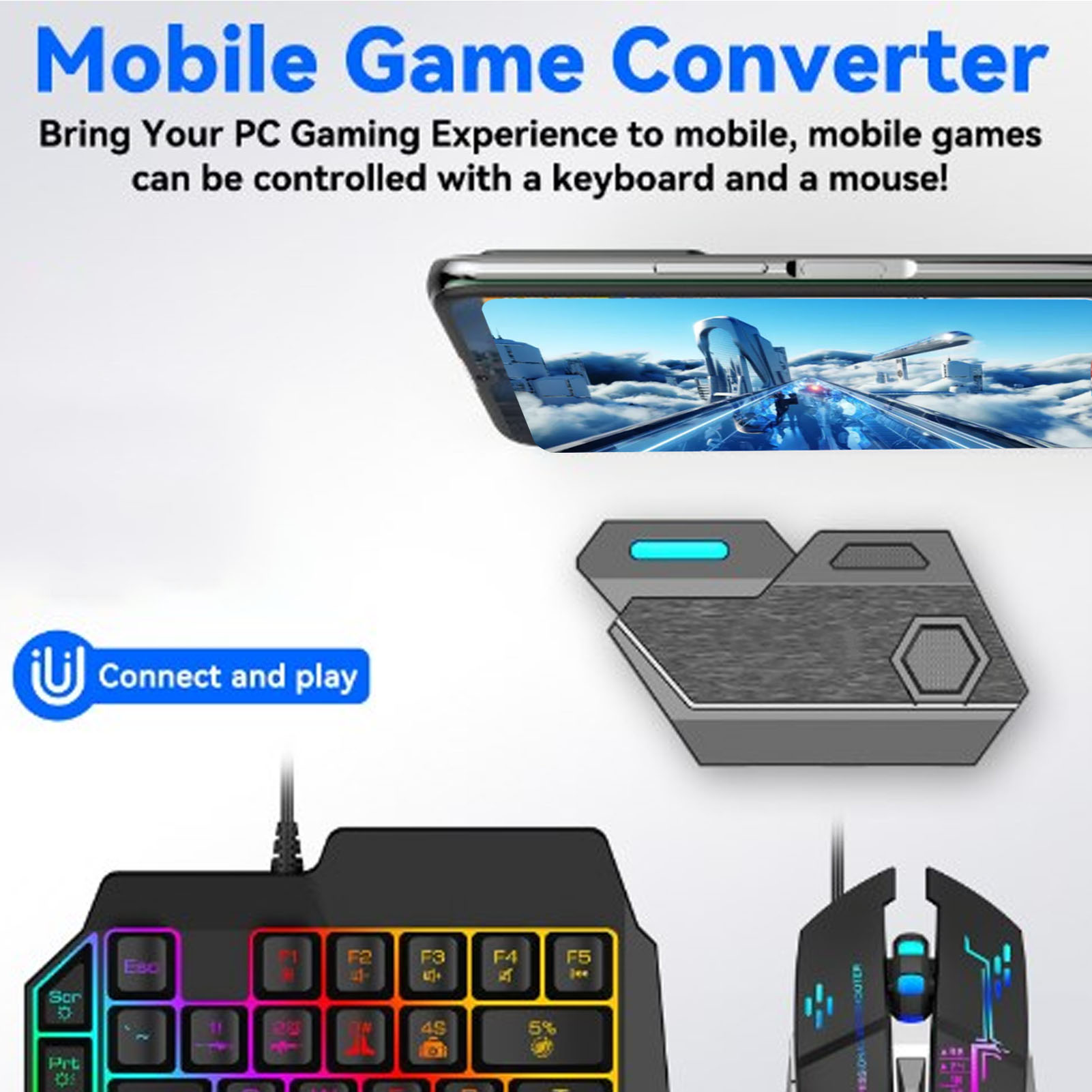 Mobile Game Combo Pack Bluetoo – Gaming Keyboard Hand Bewertung und Preis