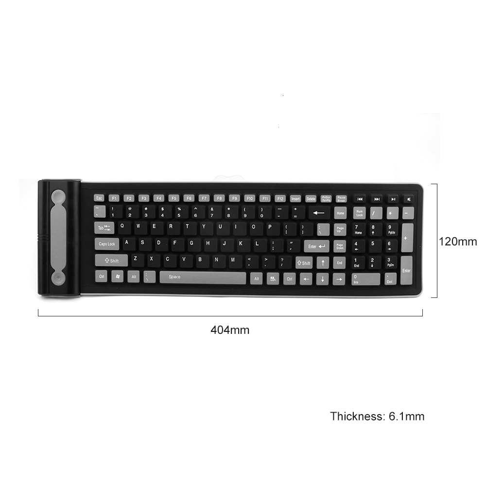 Foldable Silicone Wireless Key – Gaming Keyboard Budget Bewertung und Preis
