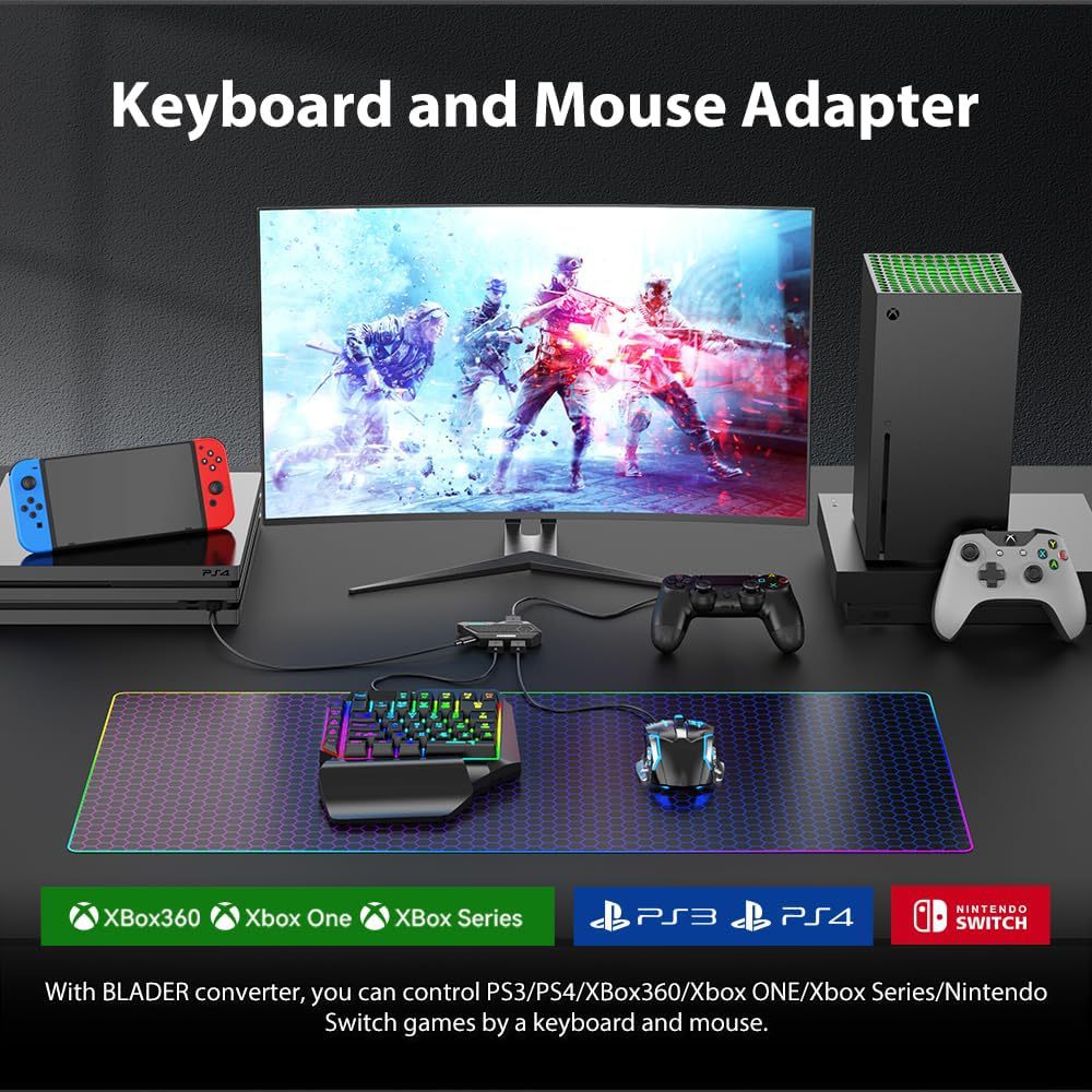 Mobile Games Converter Mobilad – Gaming Keyboard And Mouse For Xbox Bewertung und Preis