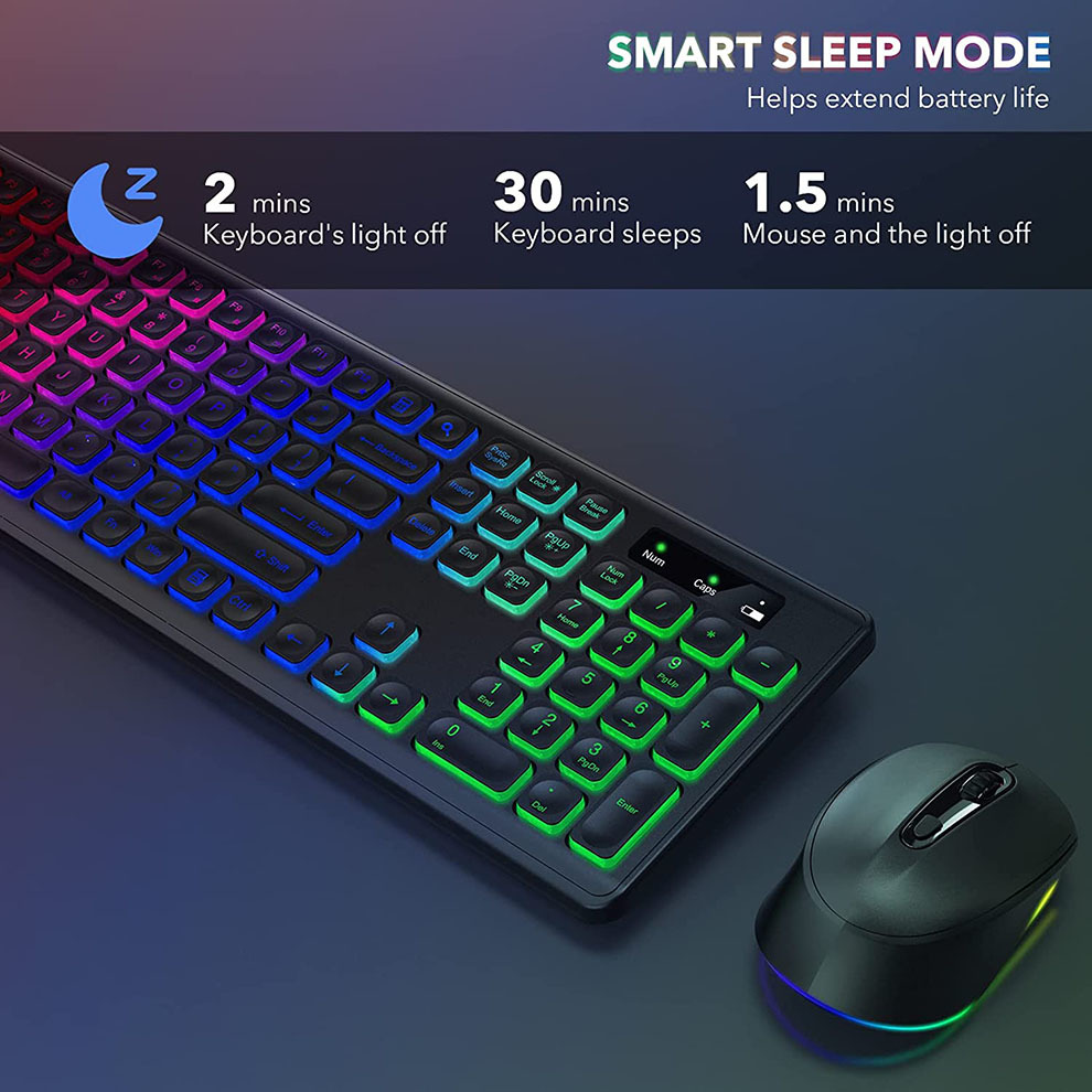 Wireless Keyboard and Mouse Co – Gaming Keyboard Mouse And Headset Combo Bewertung und Preis
