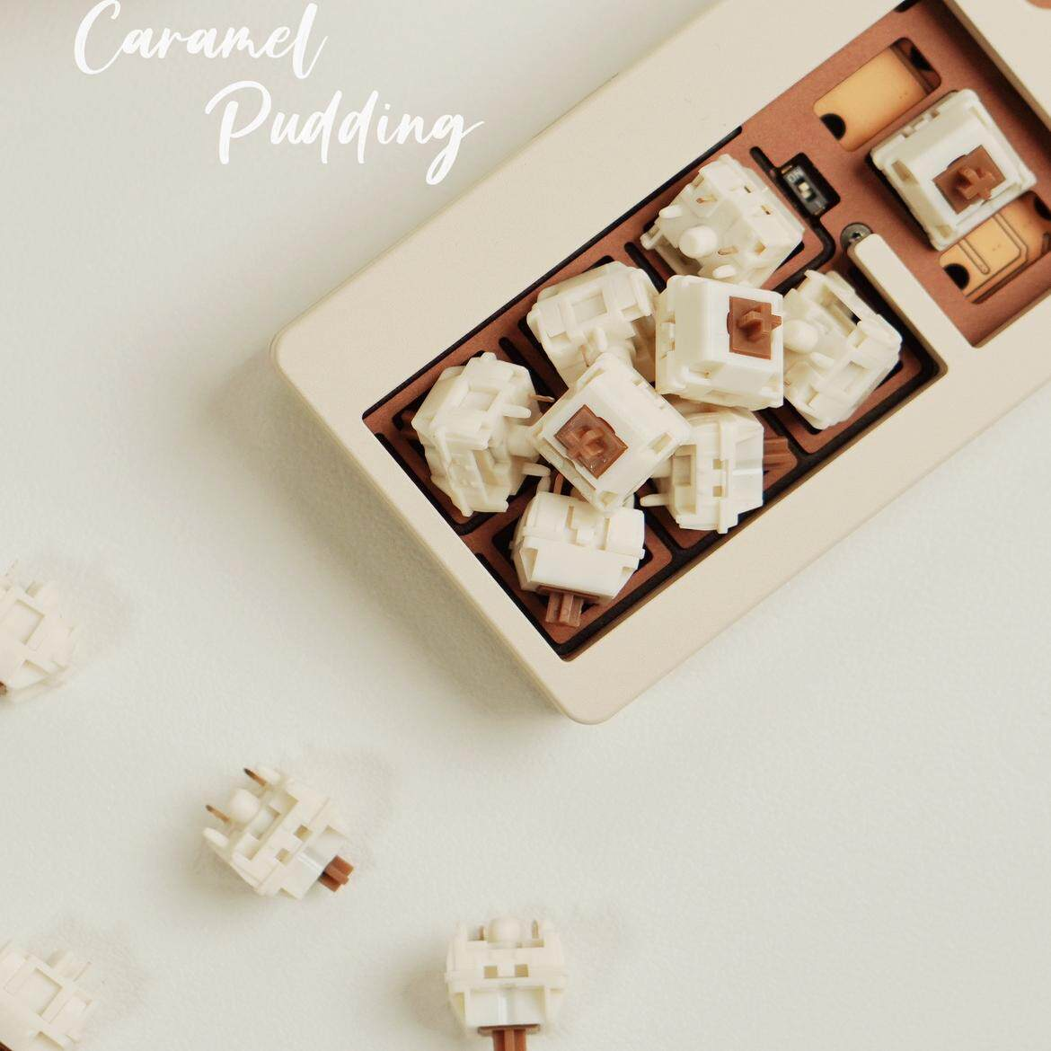 HMX Caramel Pudding V2 Switch  – Gaming Keyboard Thocky Bewertung und Preis