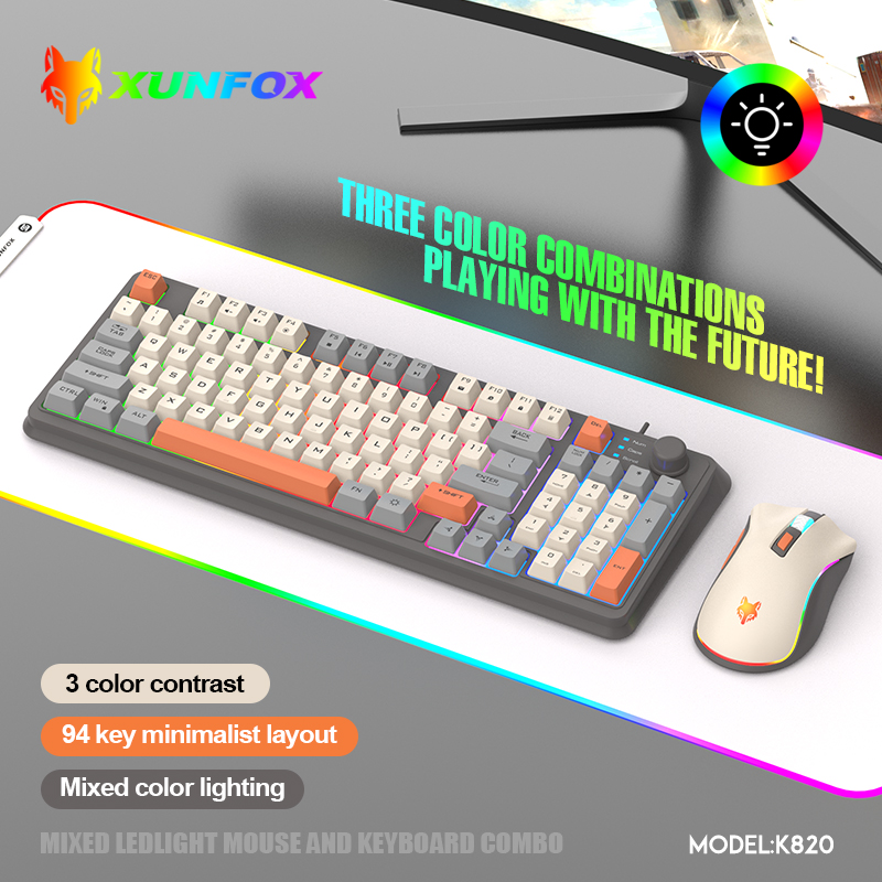 K820 USB Wired Game Keyboard M – Gaming Keyboard And Mouse Combo Wireless Bewertung und Preis
