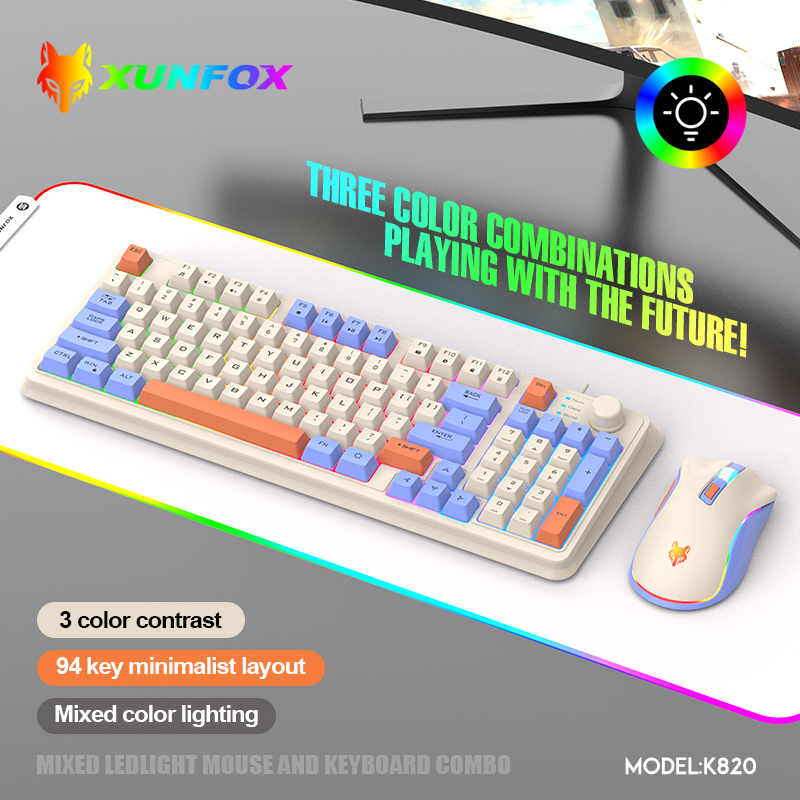 K820 USB Wired Game Keyboard M – Gaming Keyboard And Mouse Combo Wireless Bewertung und Preis