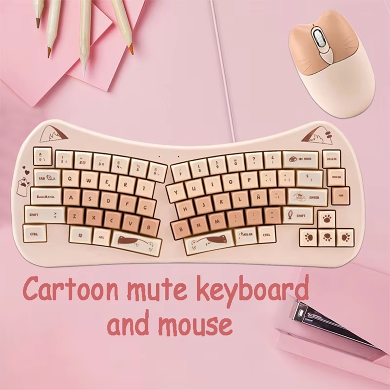 68 Key Cat Ear Mechanical Keyb – Gaming Keyboard Mouse Wireless Bewertung und Preis