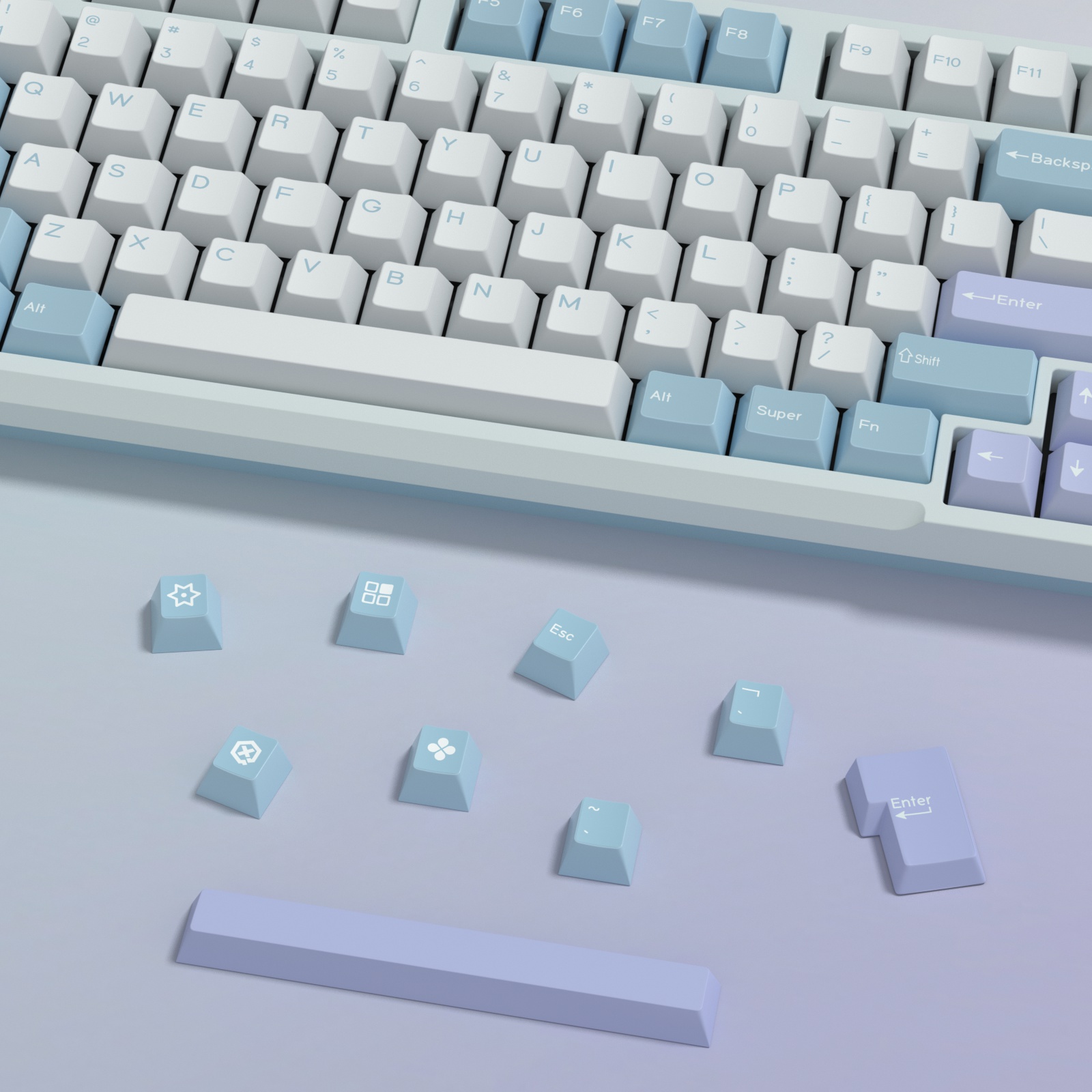 KBDiy GMK Illusion Keycap Cher – Gaming Keyboard Extension Bewertung und Preis