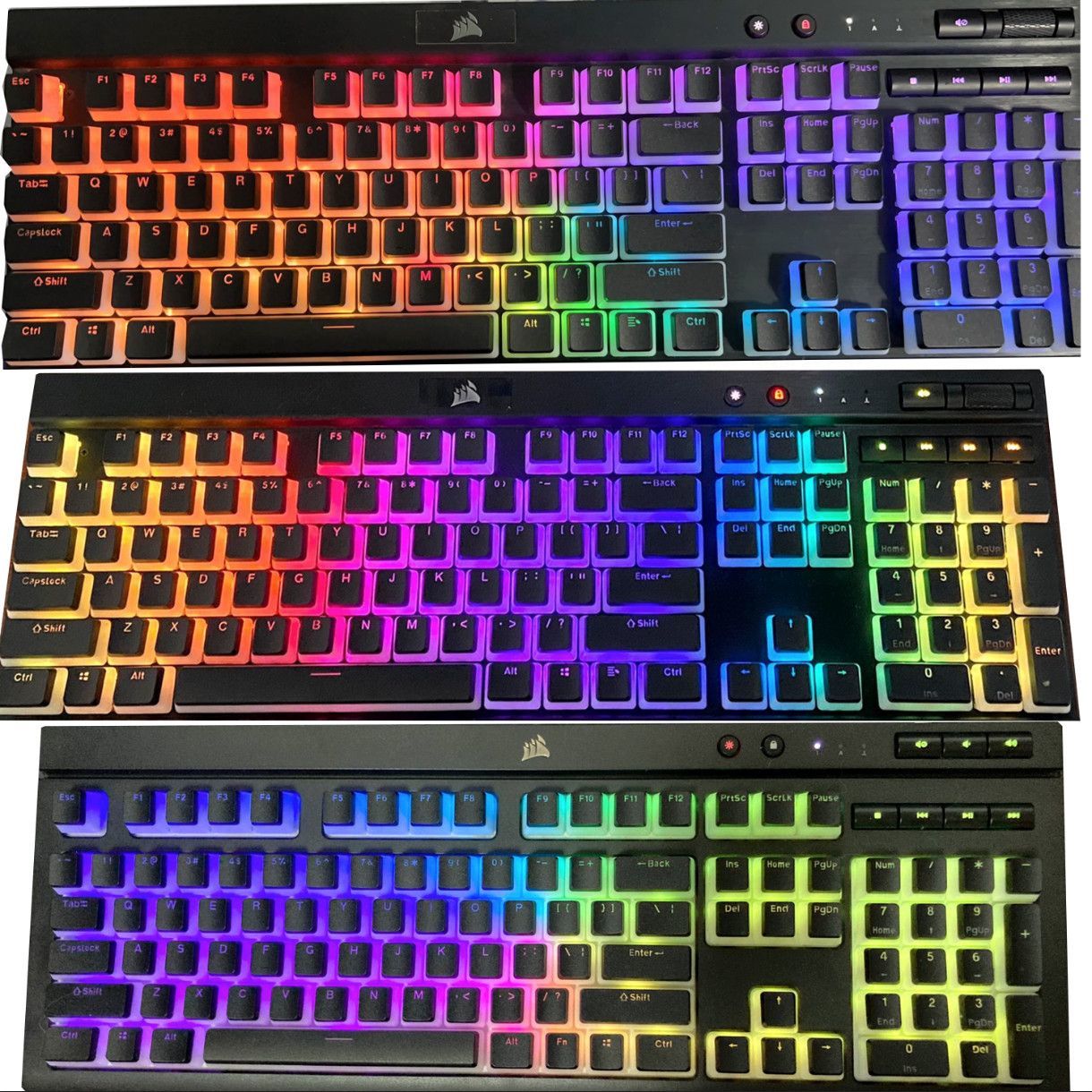 Translucent Corsair Pudding Ke – Gaming Keyboard Corsair Bewertung und Preis