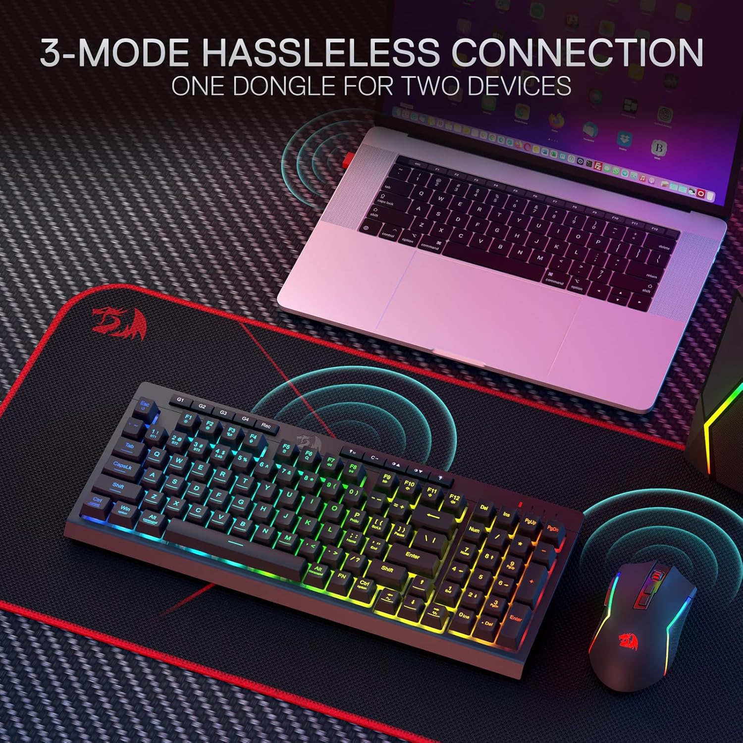 Redragon S142 Wireless Gaming  – Gaming Keyboard Extension Bewertung und Preis