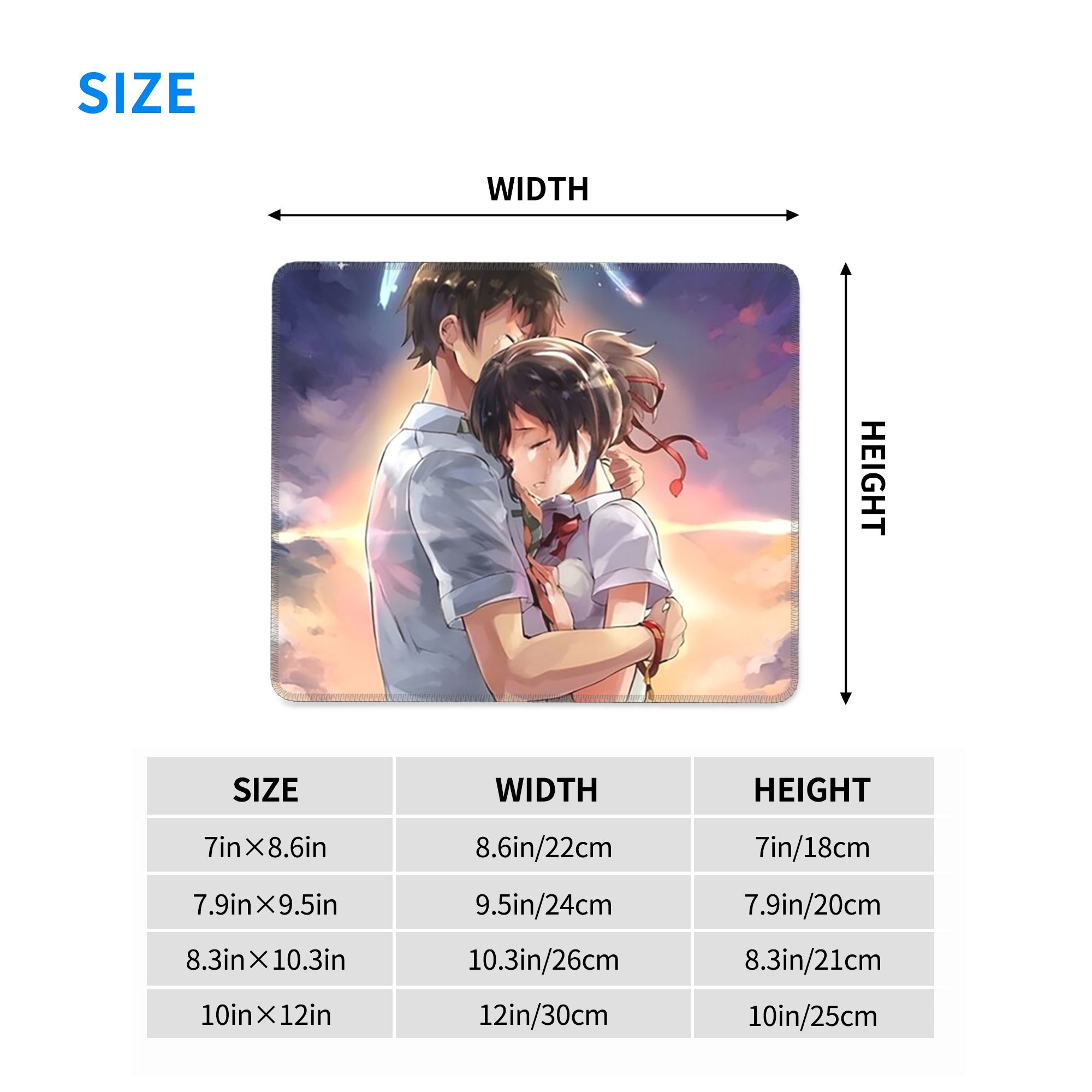 Japanese Anime Your Name Mouse – Gaming Keyboard Name Bewertung und Preis